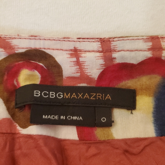 BCBG floral pleats skirt - Picture 5 of 6